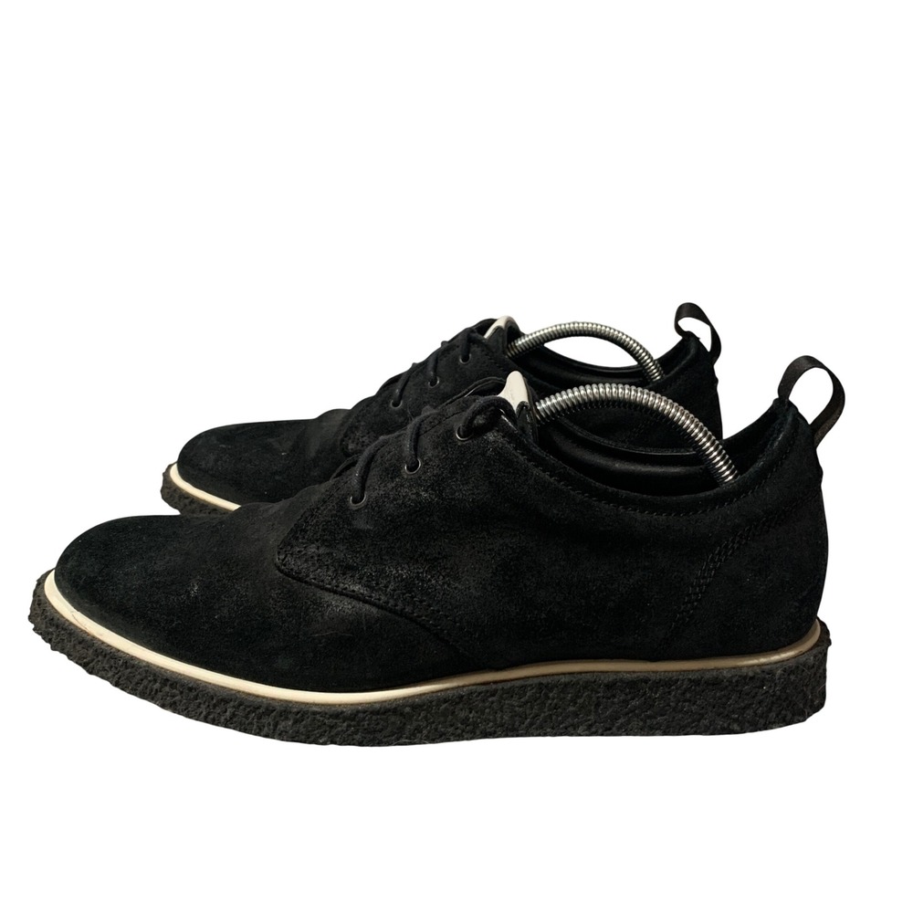 rag & bone Black Suede Derby Shoes